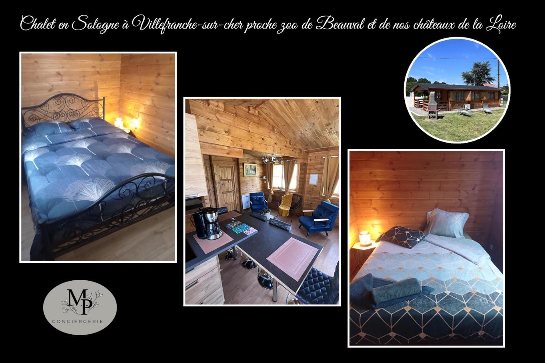 Chalet En Sologne A Villefranche Sur Cher Exterior foto